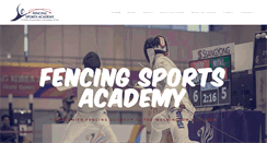 Desktop Screenshot of fencingsports.net